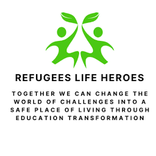 Aspira Health Global and Refugees for Life Heros logo